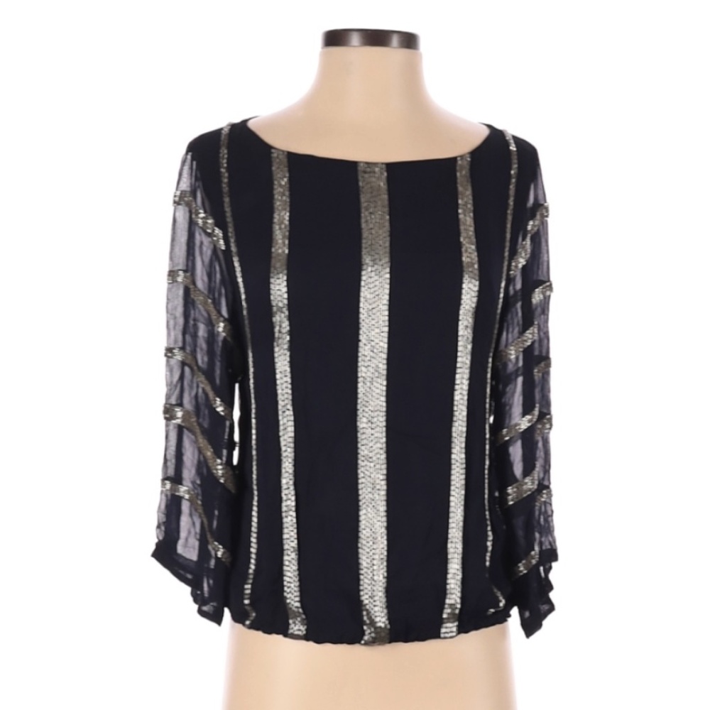 (NEW) ALICE + OLIVIA SILK TOP
